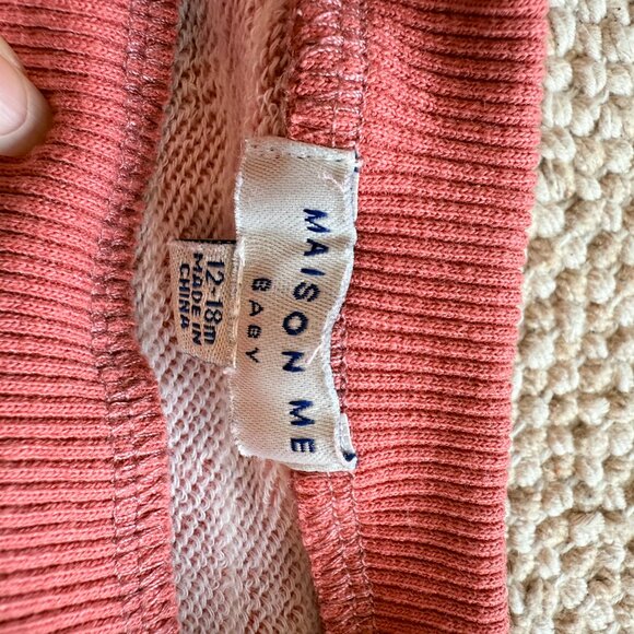 Maison Me sweatshirt size 12-18months - Picture 3 of 3